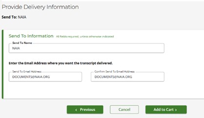 Delivery Information Delivery Information
